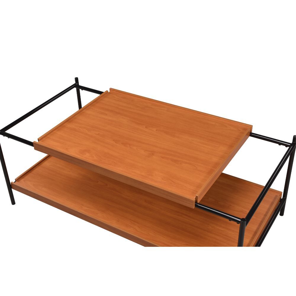 Oaken - Coffee Table - Honey Oak & Black - Urban Living Furniture (Los Angeles, CA)