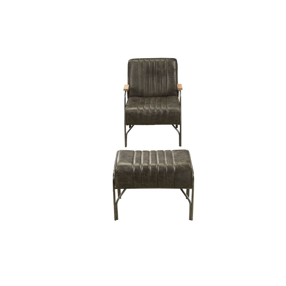 Sarahi - 2Pc Pk Chair & Ottoman - Urban Living Furniture (Los Angeles, CA)
