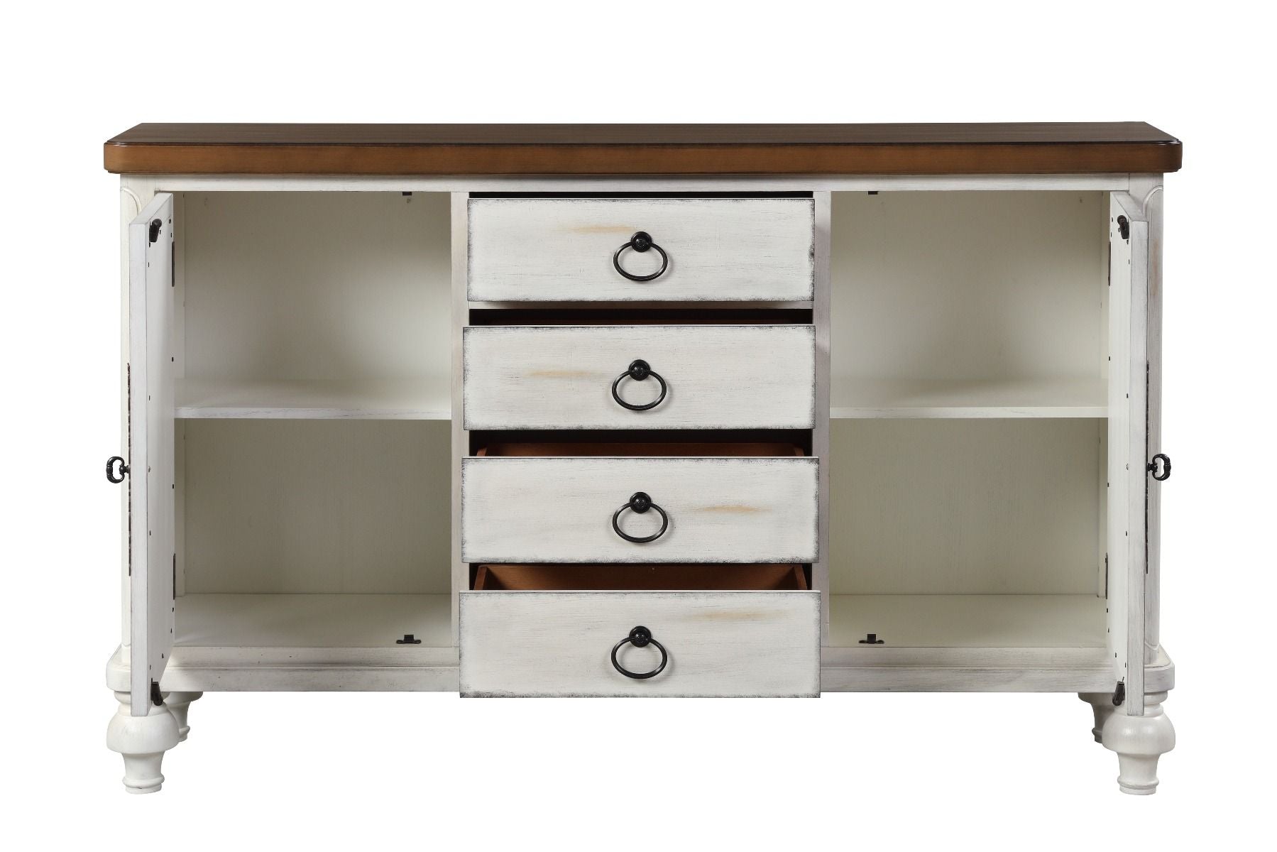 Vermont - Console Cabinet - Antique White - Urban Living Furniture (Los Angeles, CA)