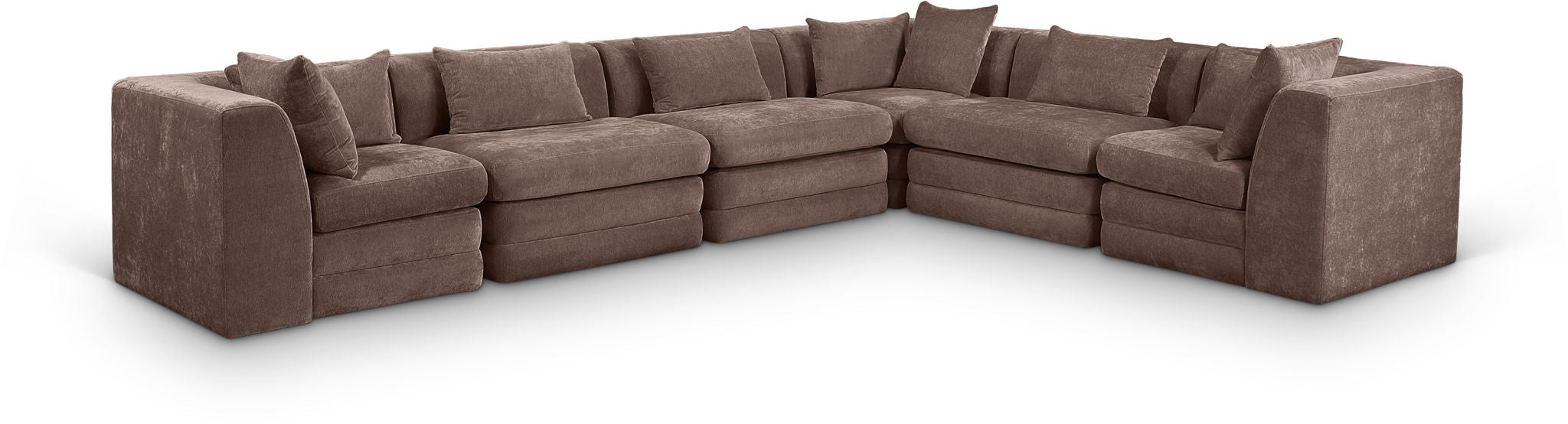 Stellar - 6 Piece Upholstered Modular Sectional - Urban Living Furniture (Los Angeles, CA)