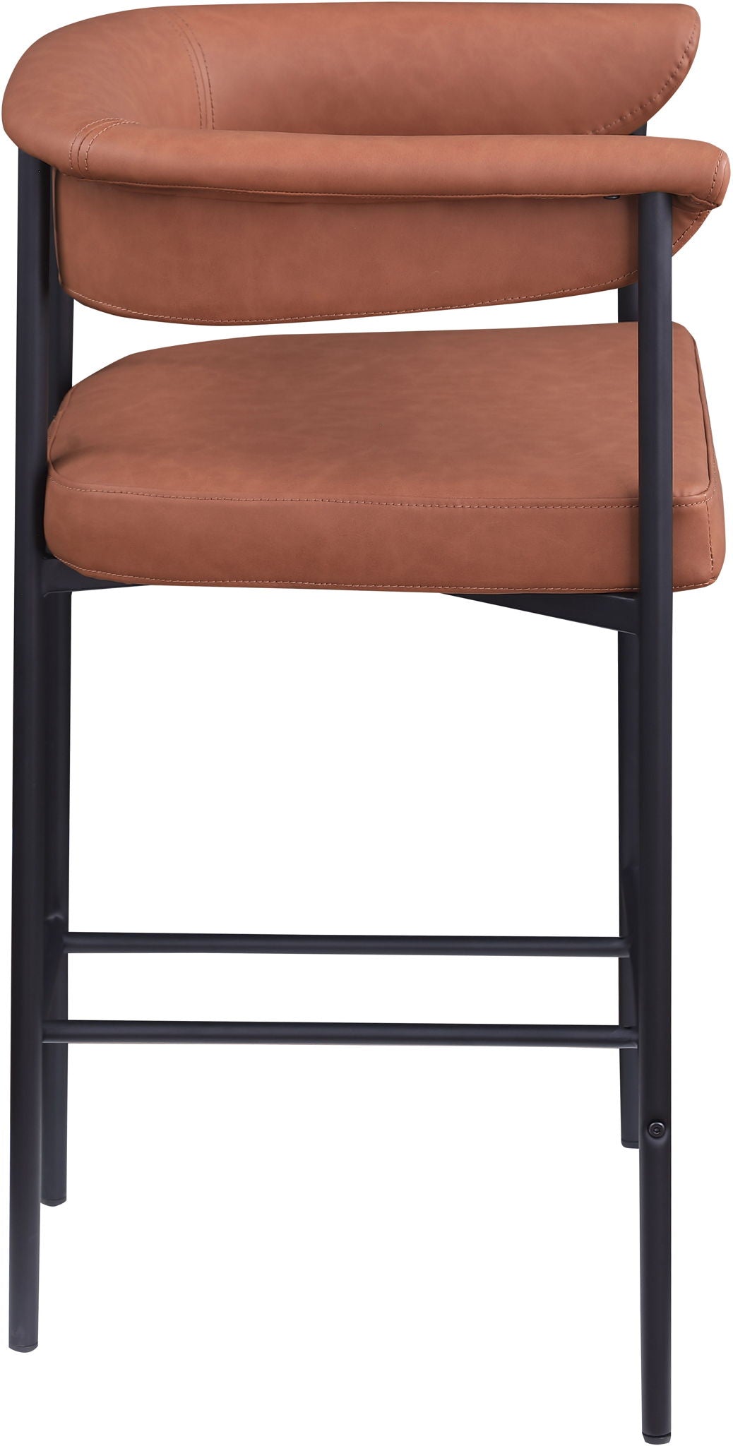 Malin - Faux Leather Counter Stool (Set of 2) - Urban Living Furniture (Los Angeles, CA)