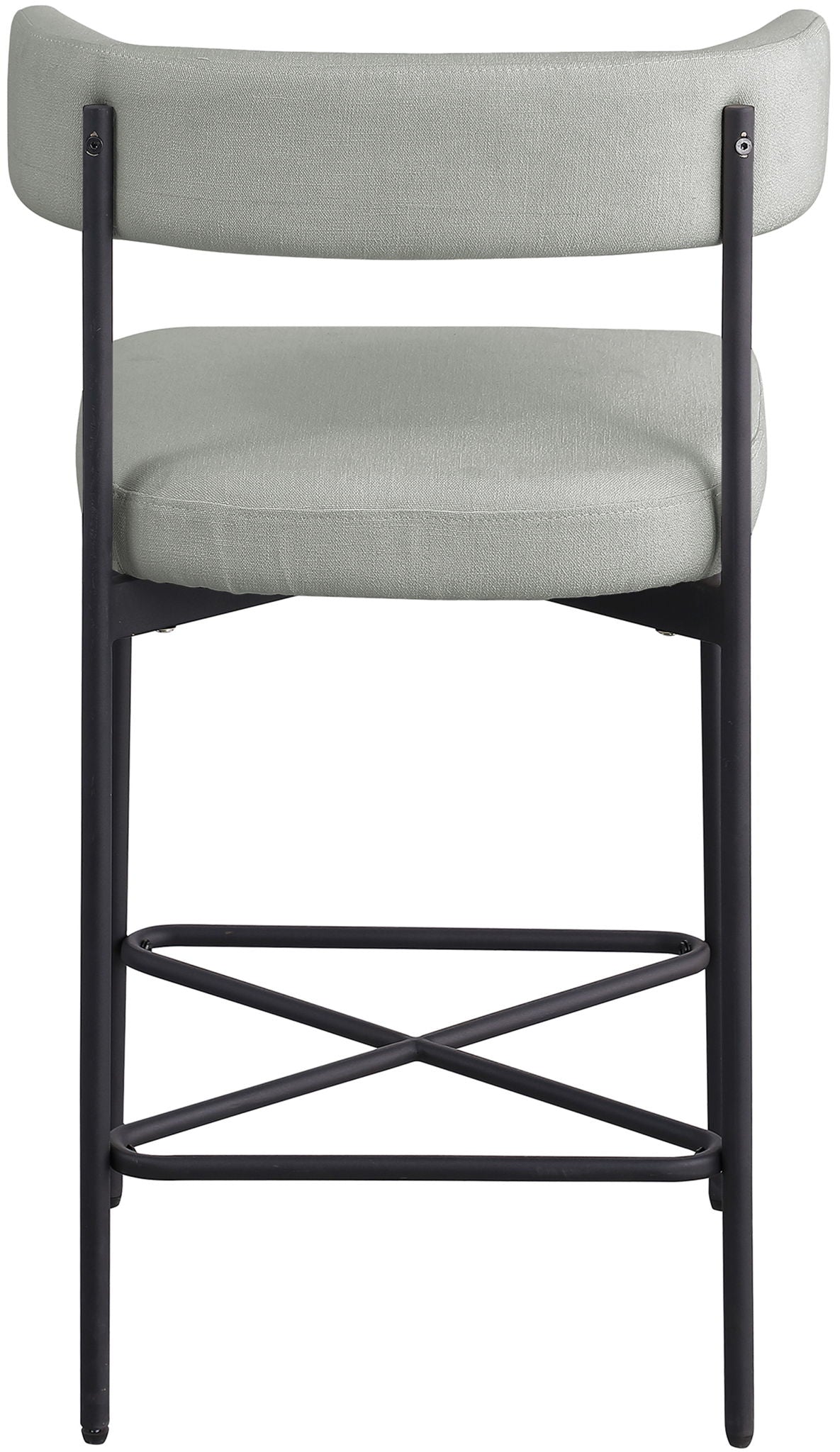 Rivage - Durable Stool With Black Frame (Set of 2) - Urban Living Furniture (Los Angeles, CA)