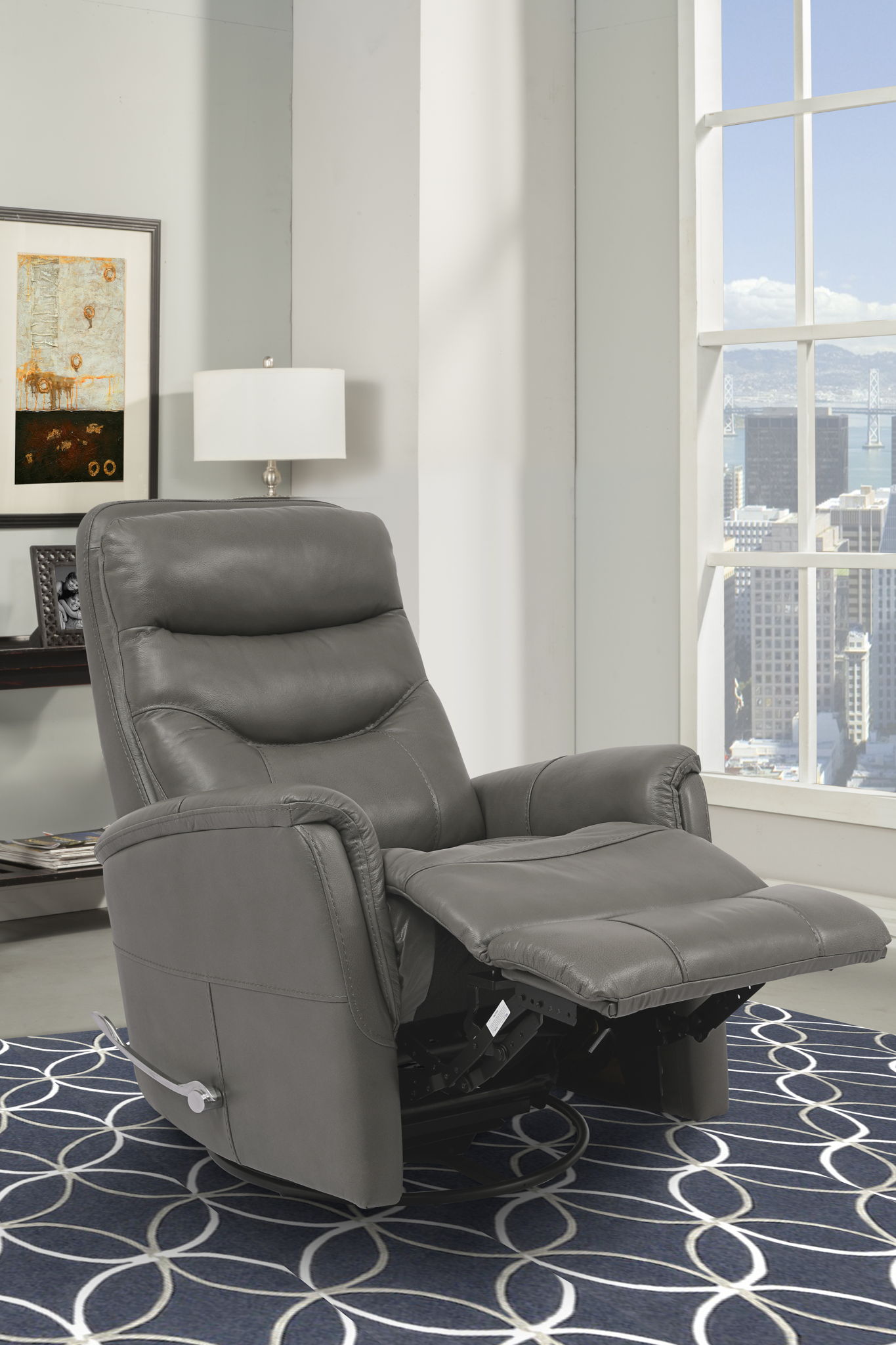 Gemini - Manual Swivel Glider Recliner - Urban Living Furniture (Los Angeles, CA)