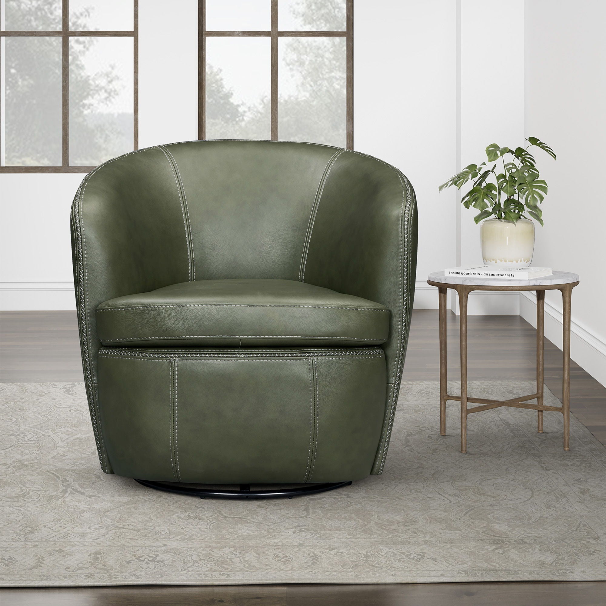 Barolo - Swivel Club Chair - Urban Living Furniture (Los Angeles, CA)