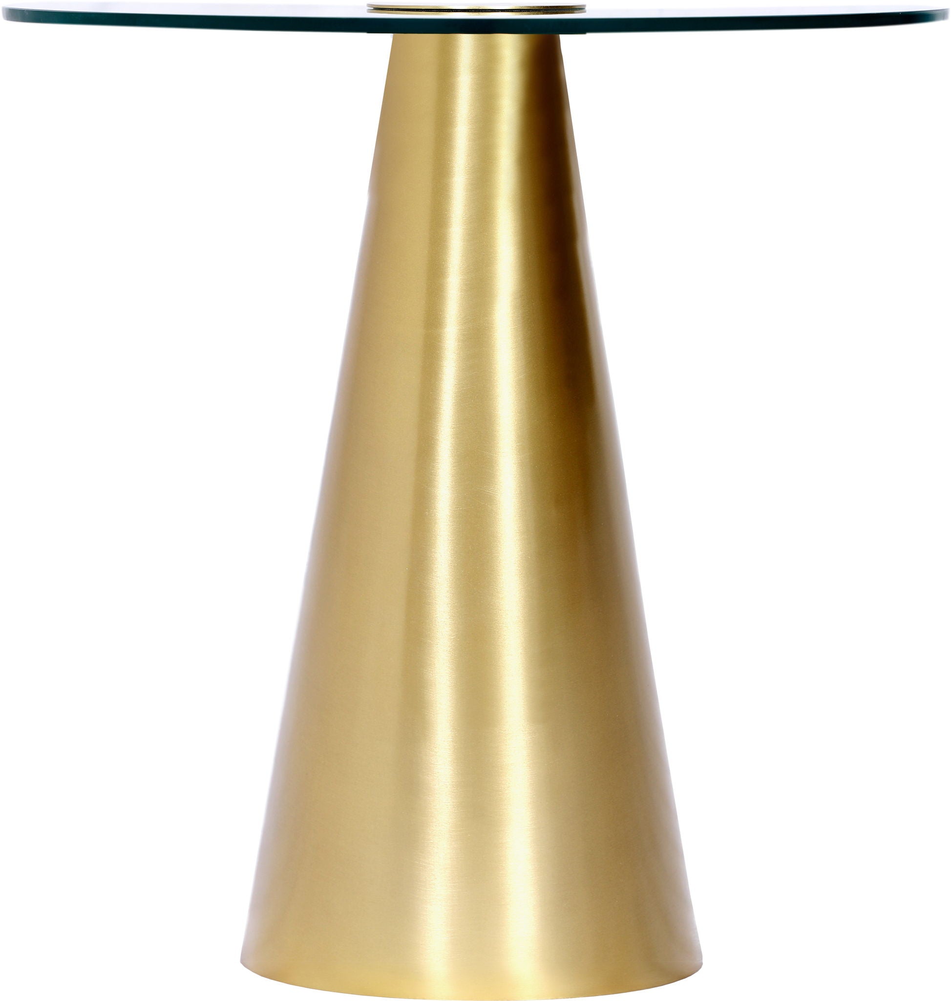 Glassimo - End Table - Gold - Urban Living Furniture (Los Angeles, CA)