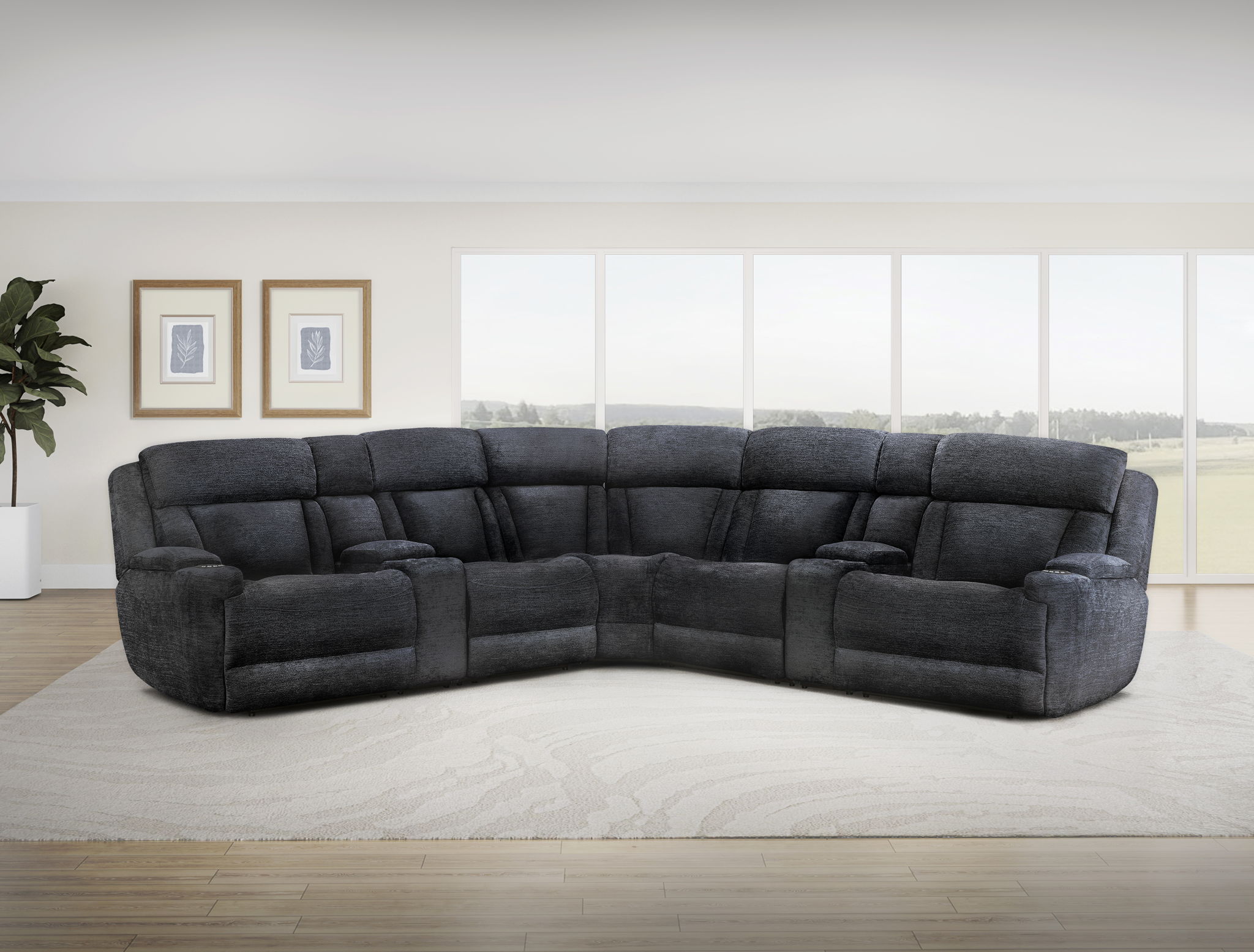 Dalton - Modular Power Reclining Sectional - Urban Living Furniture (Los Angeles, CA)