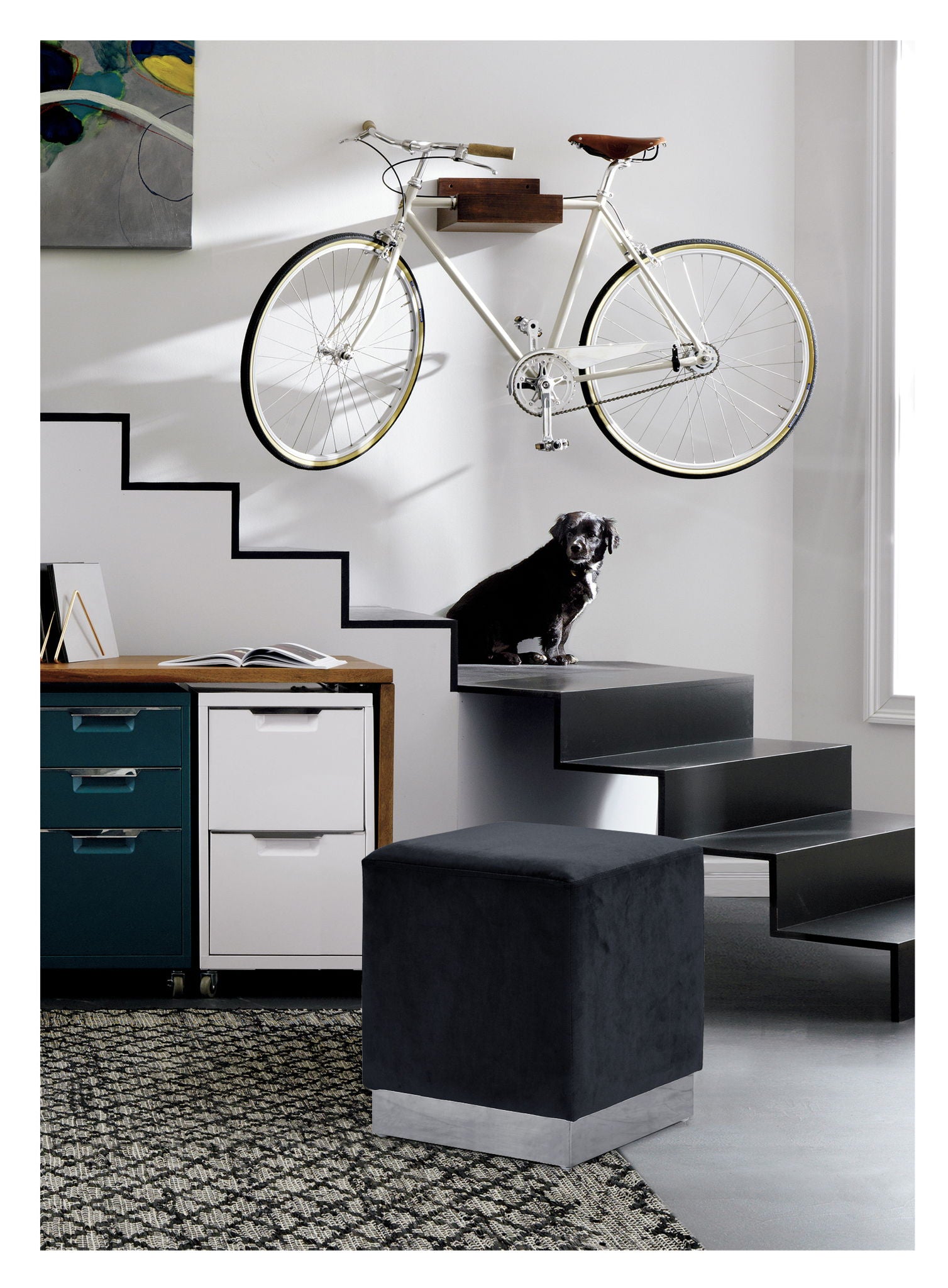 Jax - Stool Ottoman - Urban Living Furniture (Los Angeles, CA)