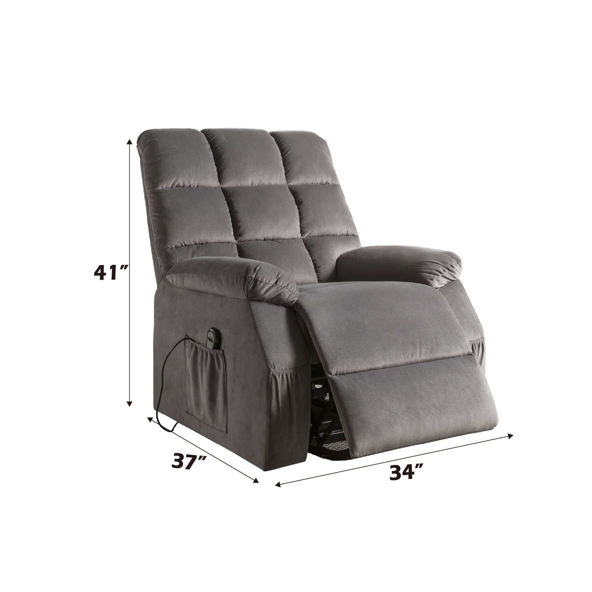 Ipompea - Recliner w/Power Lift & Massage - Urban Living Furniture (Los Angeles, CA)