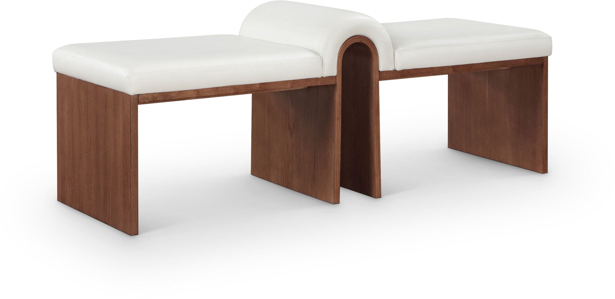 Delphine - Bench - Walnut Base - Urban Living Furniture (Los Angeles, CA)