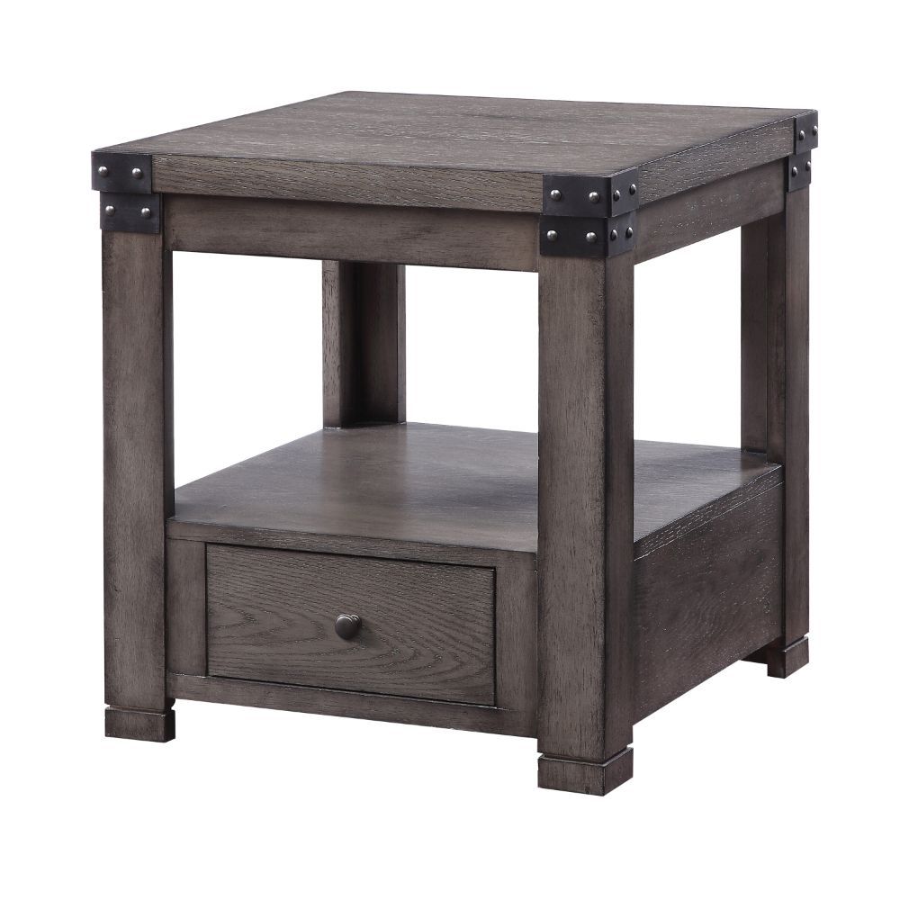 Melville - End Table - Ash Gray - Urban Living Furniture (Los Angeles, CA)