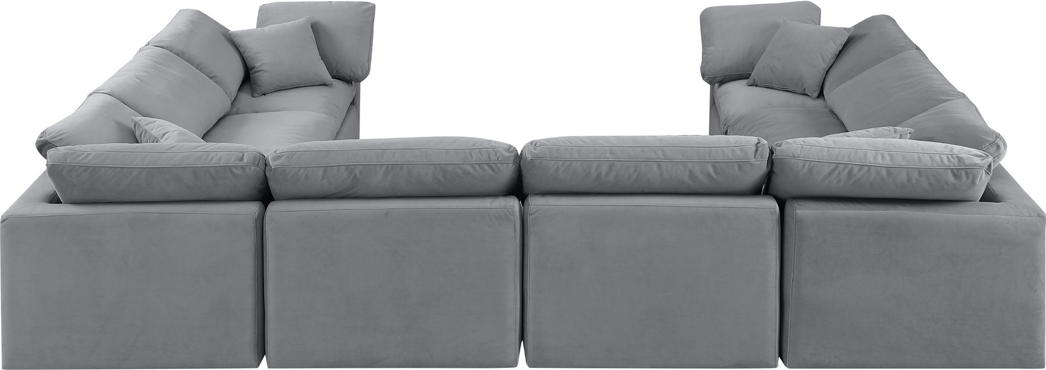 Indulge - Velvet 8 Piece Modular Sectional - Urban Living Furniture (Los Angeles, CA)
