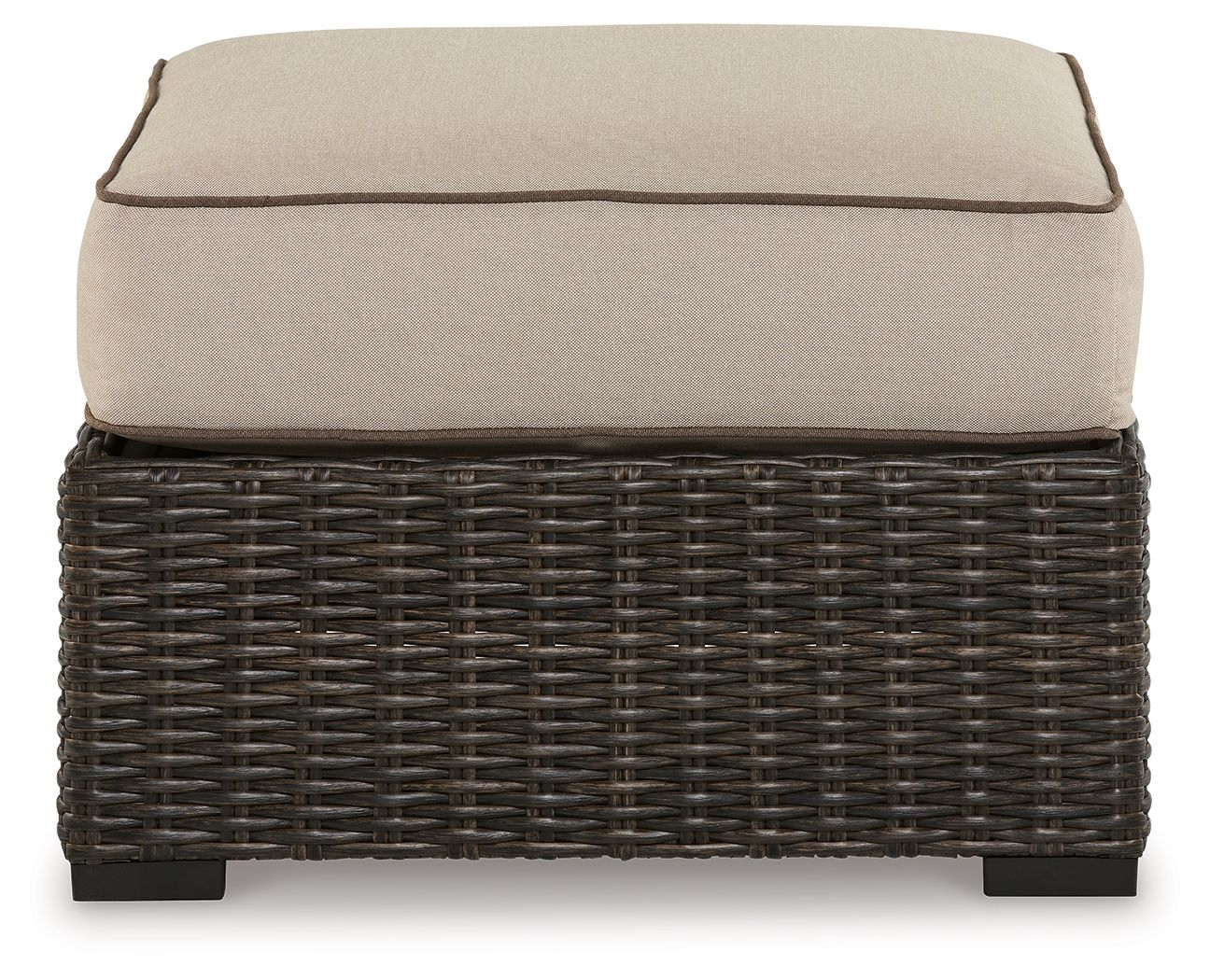 Coastline Bay - Brown - Ottoman With Cushion - Urban Living Furniture (Los Angeles, CA)