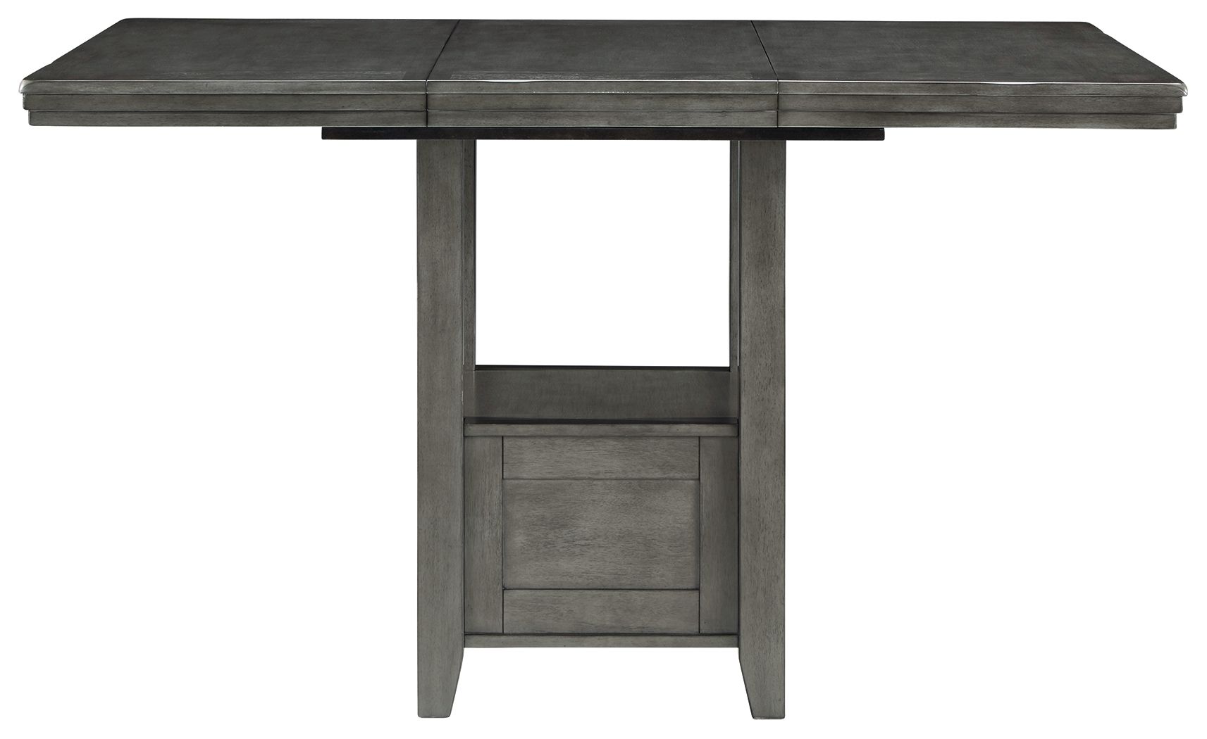 Hallanden - Gray - Rectangular Dining Room Counter Extension Table - Urban Living Furniture (Los Angeles, CA)