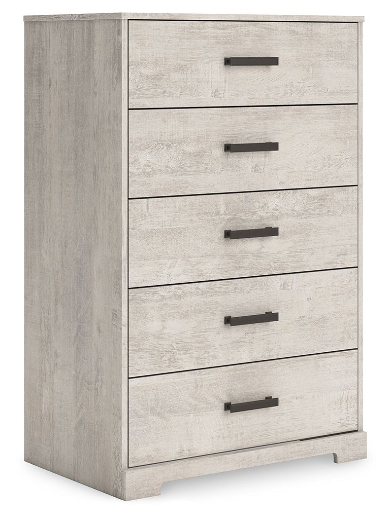 Shawburn - Gray - Five Drawer Chest - Urban Living Furniture (Los Angeles, CA)