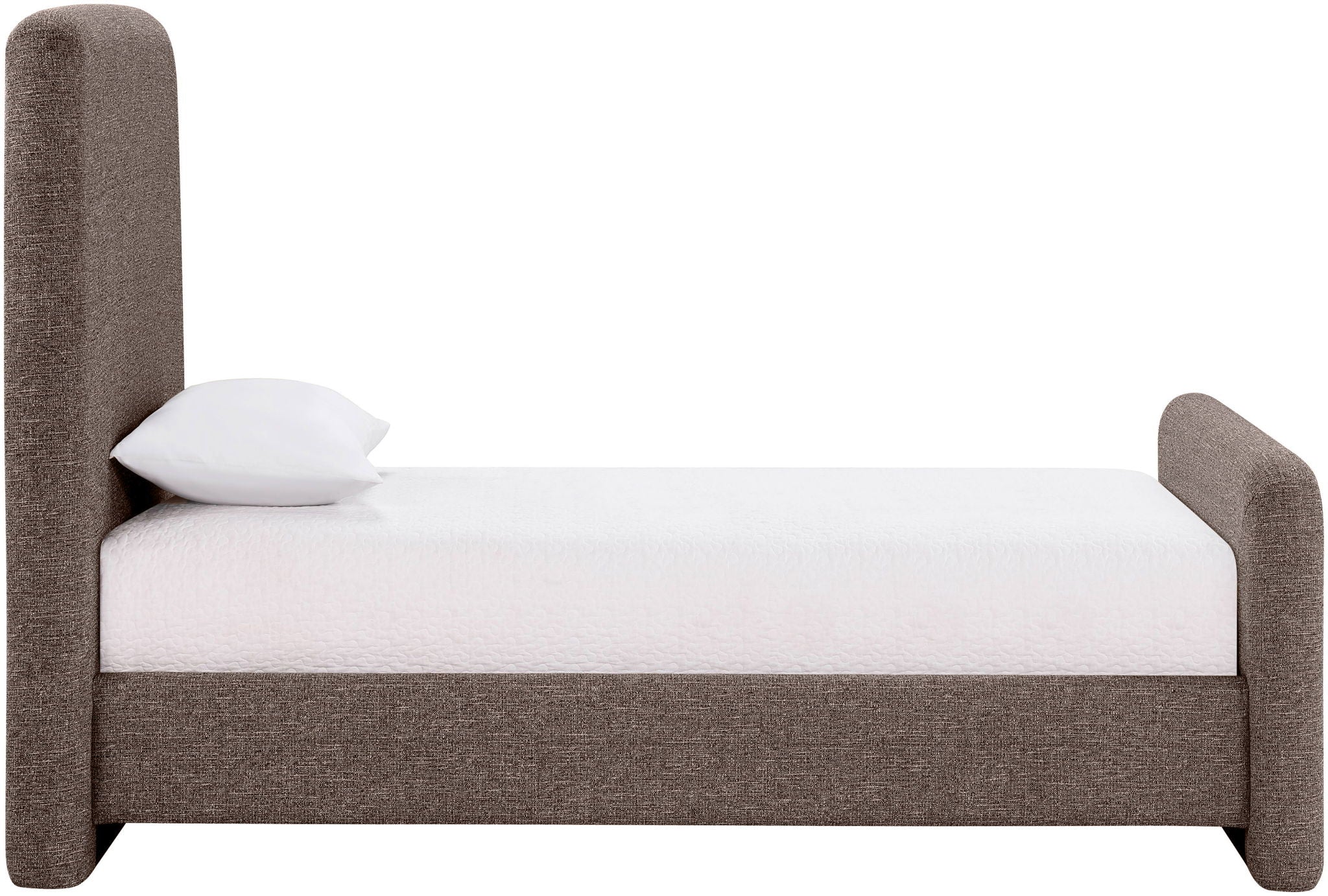 Fira - Linen Textured Fabric Upholstered Bed - Urban Living Furniture (Los Angeles, CA)