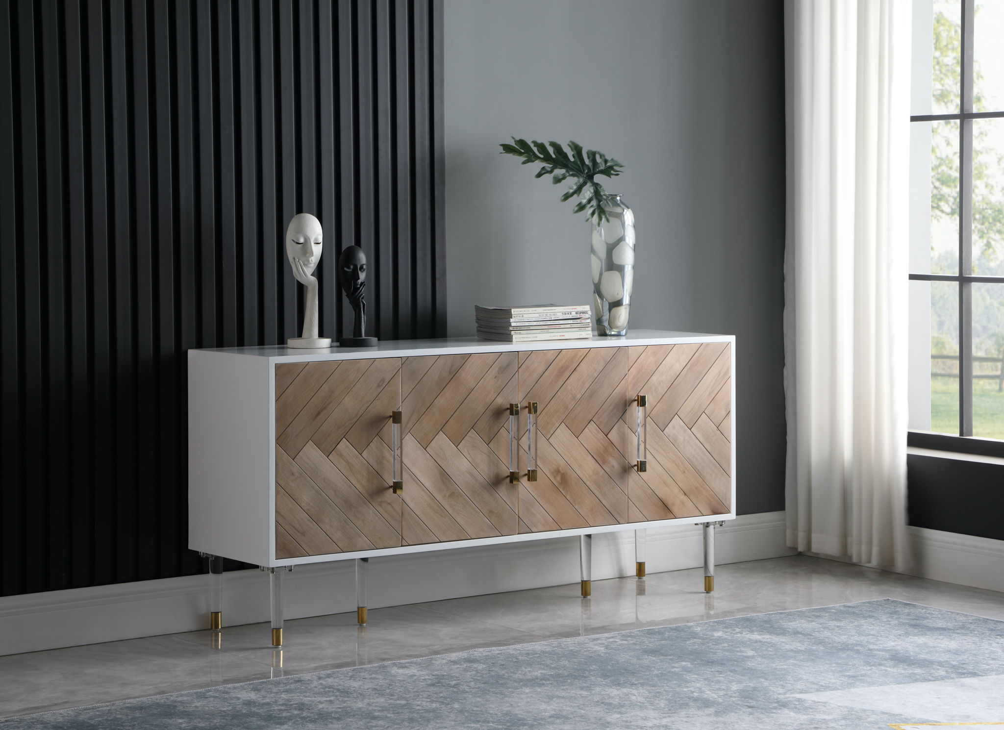 Jive - Sideboard - White Lacquer - Urban Living Furniture (Los Angeles, CA)