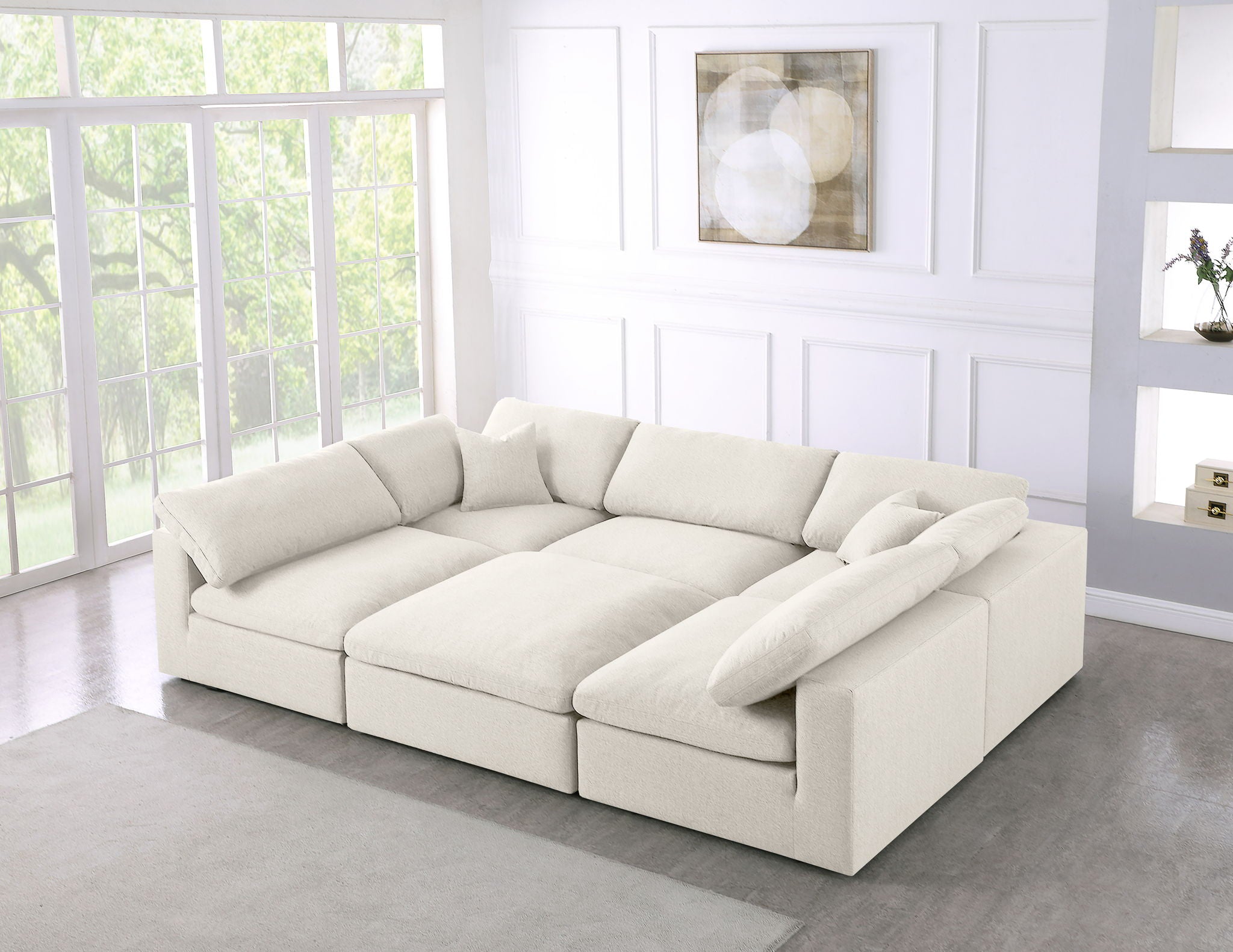 Serene - 6 Piece Modular Sectional - Urban Living Furniture (Los Angeles, CA)