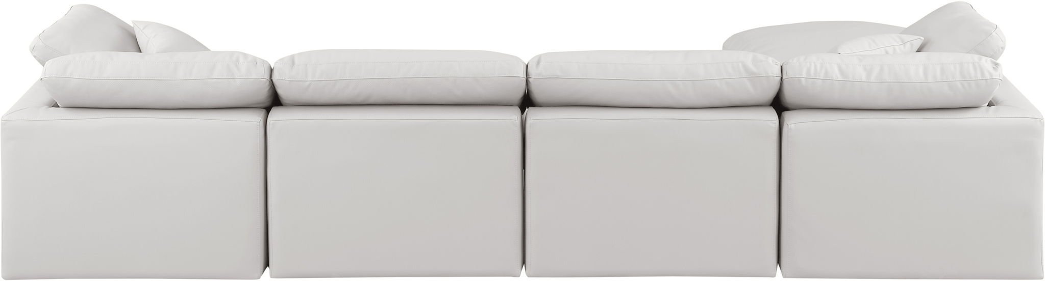 Indulge - Faux Leather 5 Piece Modular Sectional With Chaise - Urban Living Furniture (Los Angeles, CA)