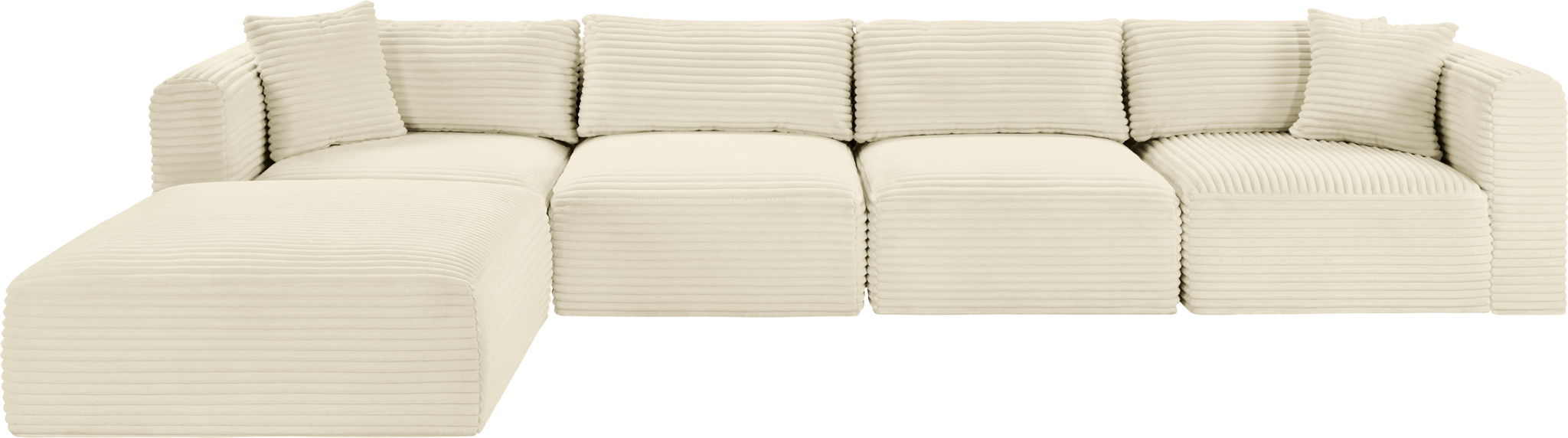 Shaggy - 5 Piece Modular Sectional With Ottoman - Urban Living Furniture (Los Angeles, CA)
