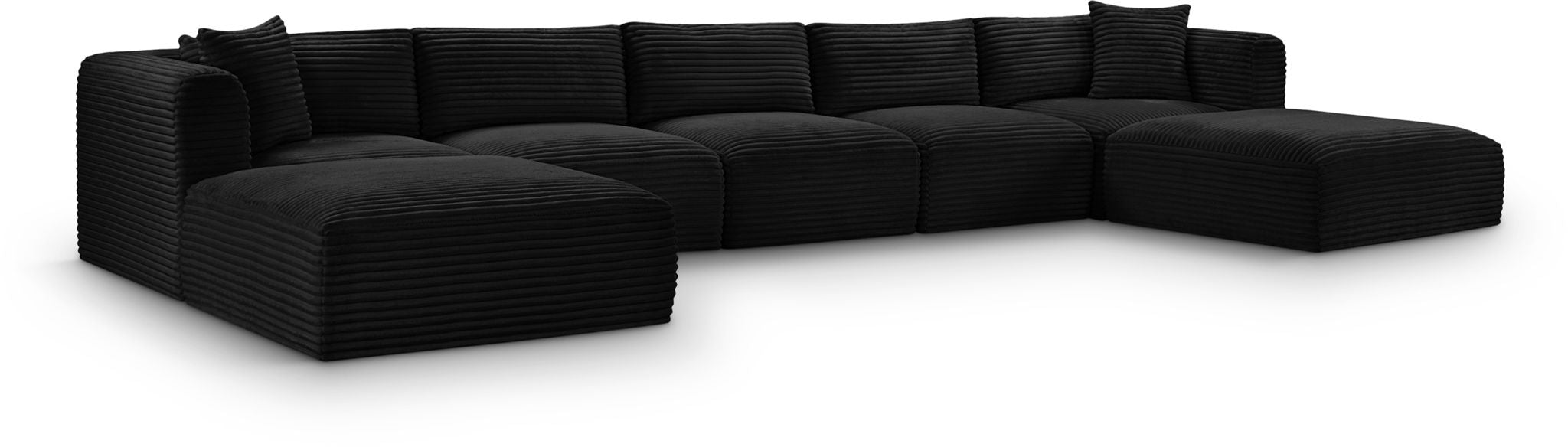 Shaggy - 7 Piece Modular Sectional With 2 Ottomans - Urban Living Furniture (Los Angeles, CA)