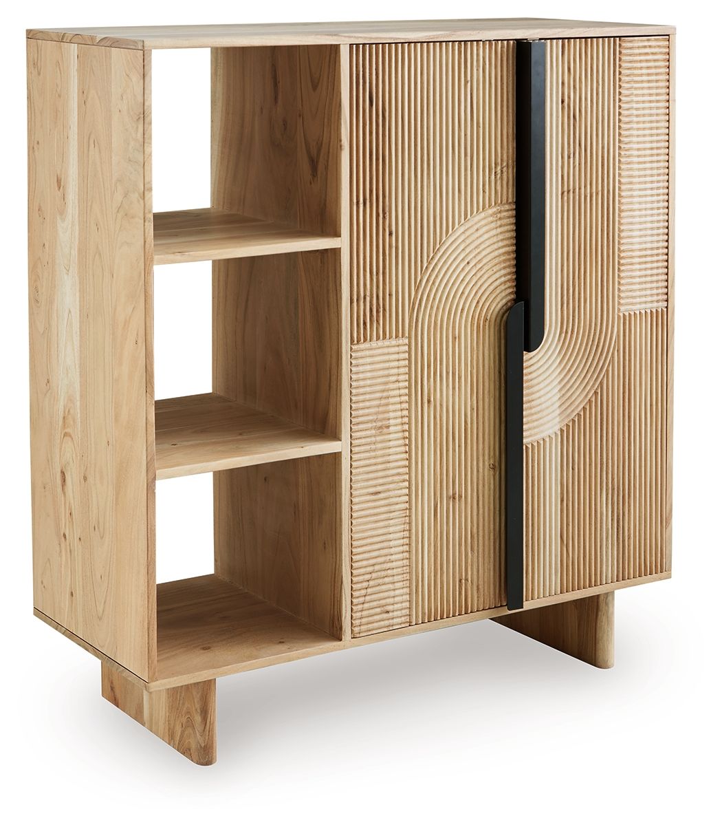 Kierwell - Natural - Accent Cabinet - Urban Living Furniture (Los Angeles, CA)