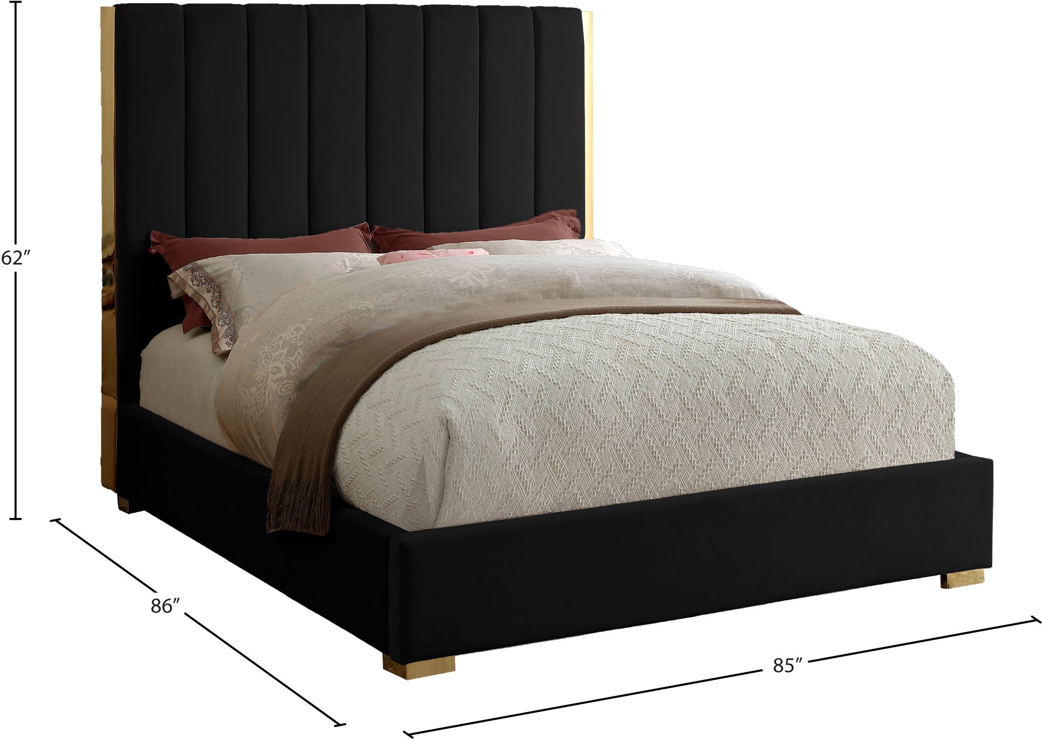 Becca - Bed - Urban Living Furniture (Los Angeles, CA)