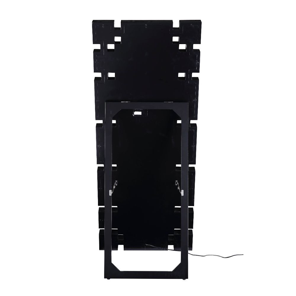 Noralie - Floor Mirror With Faux Diamonds - Mirrored - Urban Living Furniture (Los Angeles, CA)