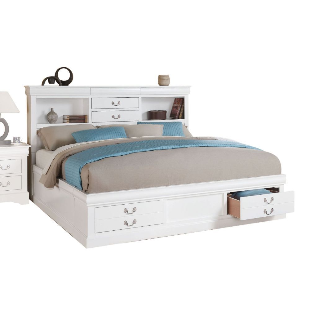 Louis Philippe III - Bed w/Storage - Urban Living Furniture (Los Angeles, CA)