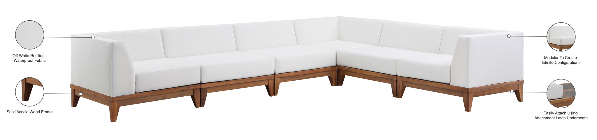 Rio - Modular Sectional - Urban Living Furniture (Los Angeles, CA)