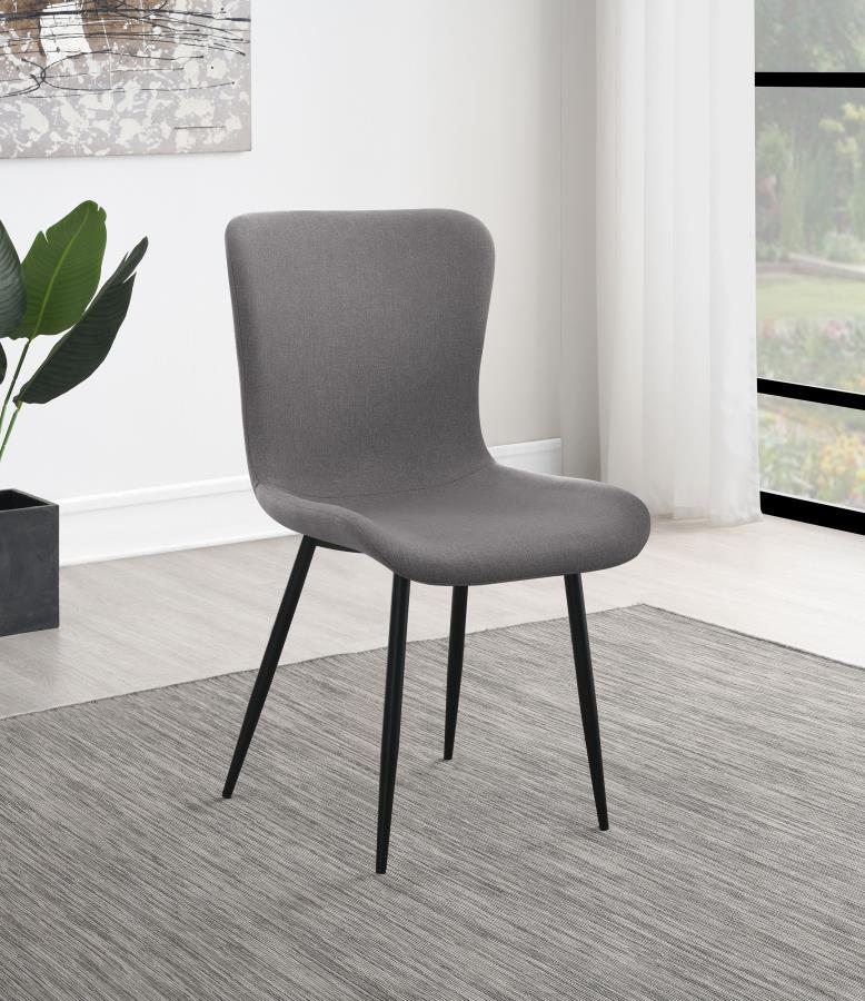 Horizon - Upholstered Dining Side Chair (Set of 2) - Taupe - Urban Living Furniture (Los Angeles, CA)