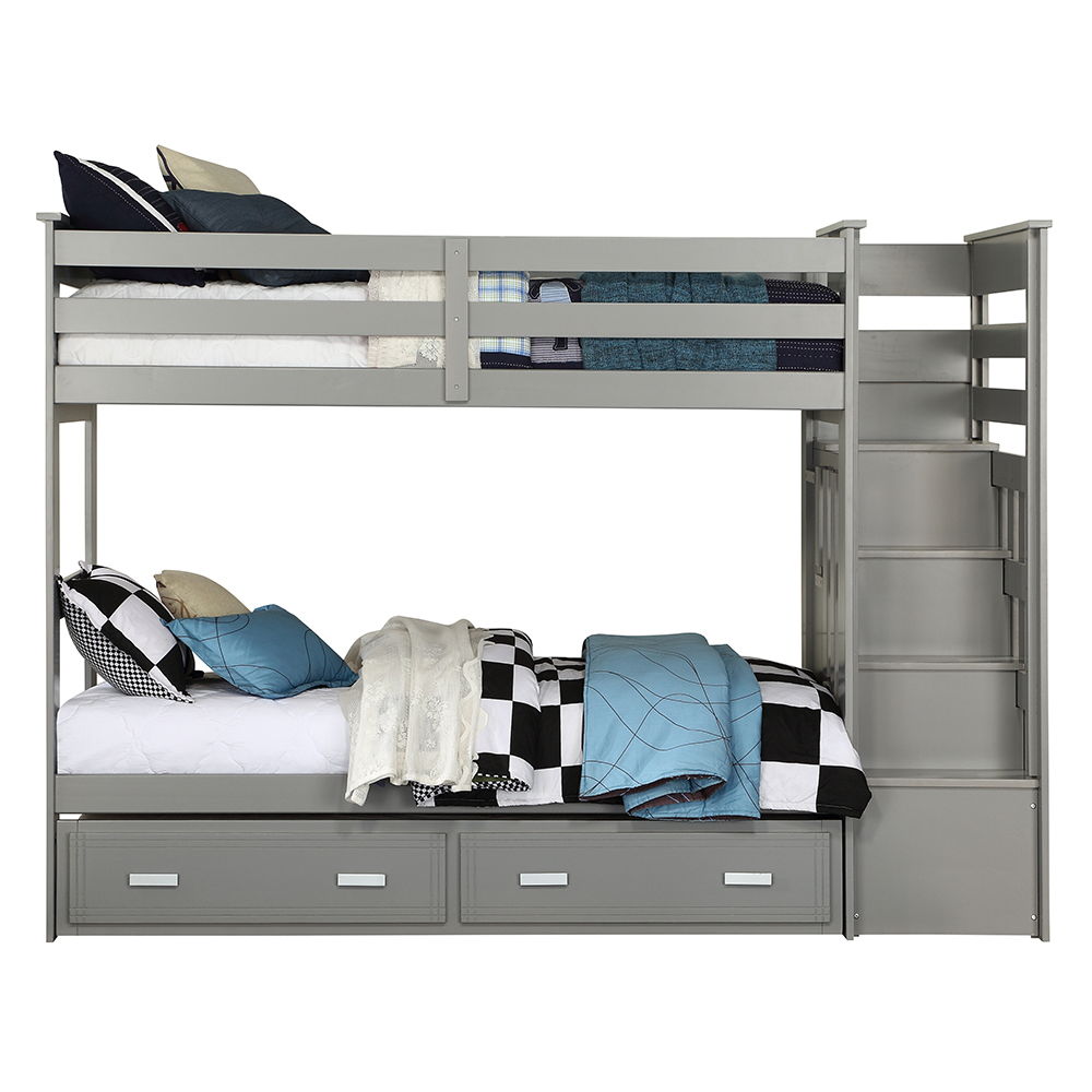 Allentown - Bunk Bed w/Storage Ladder & Trundle - Urban Living Furniture (Los Angeles, CA)