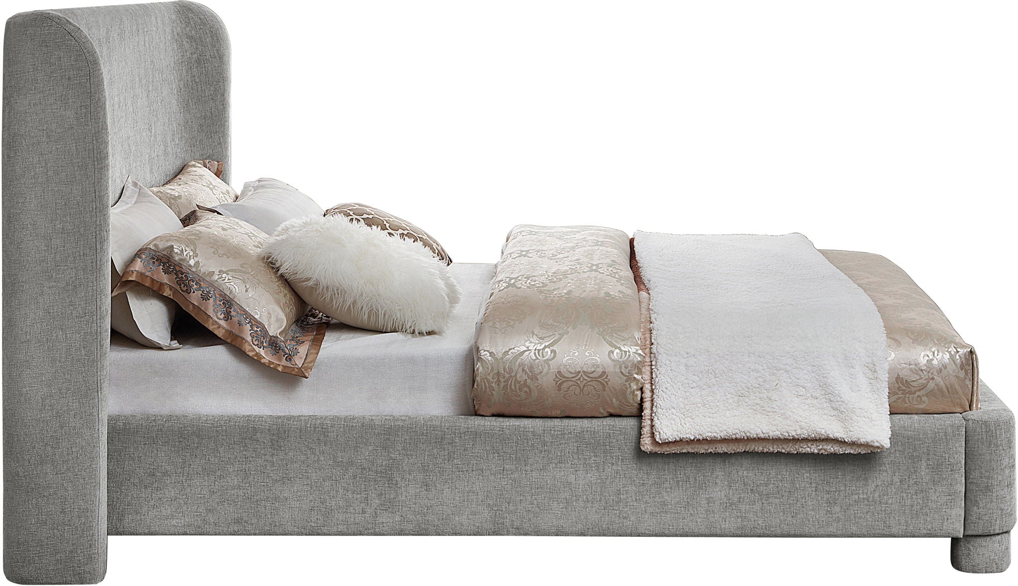 Penny - Chenille Fabric Bed - Urban Living Furniture (Los Angeles, CA)