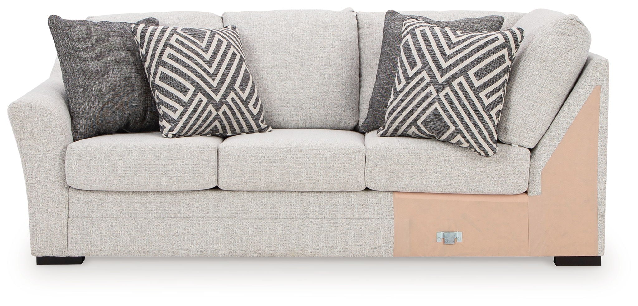 Koralynn - Stone - Laf Sofa with Corner Wedge - Urban Living Furniture (Los Angeles, CA)
