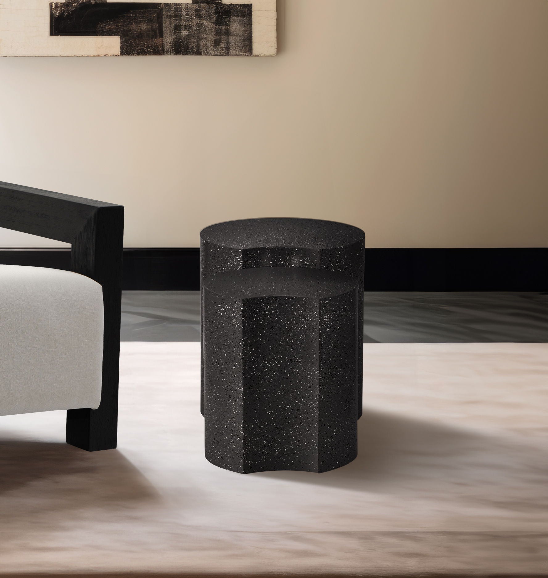 Dimple - Modular End Table - Terazzo Finish - Urban Living Furniture (Los Angeles, CA)