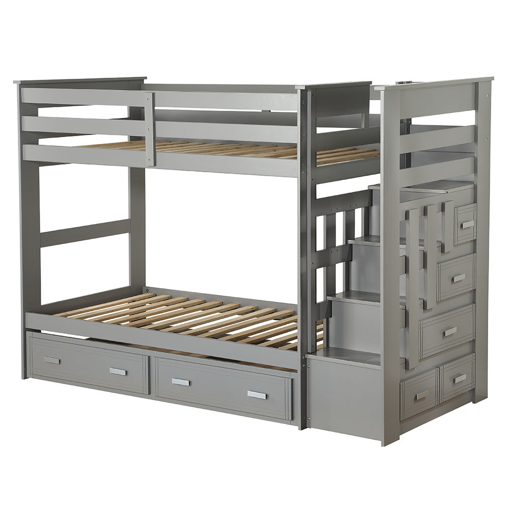 Allentown - Bunk Bed w/Storage Ladder & Trundle - Urban Living Furniture (Los Angeles, CA)