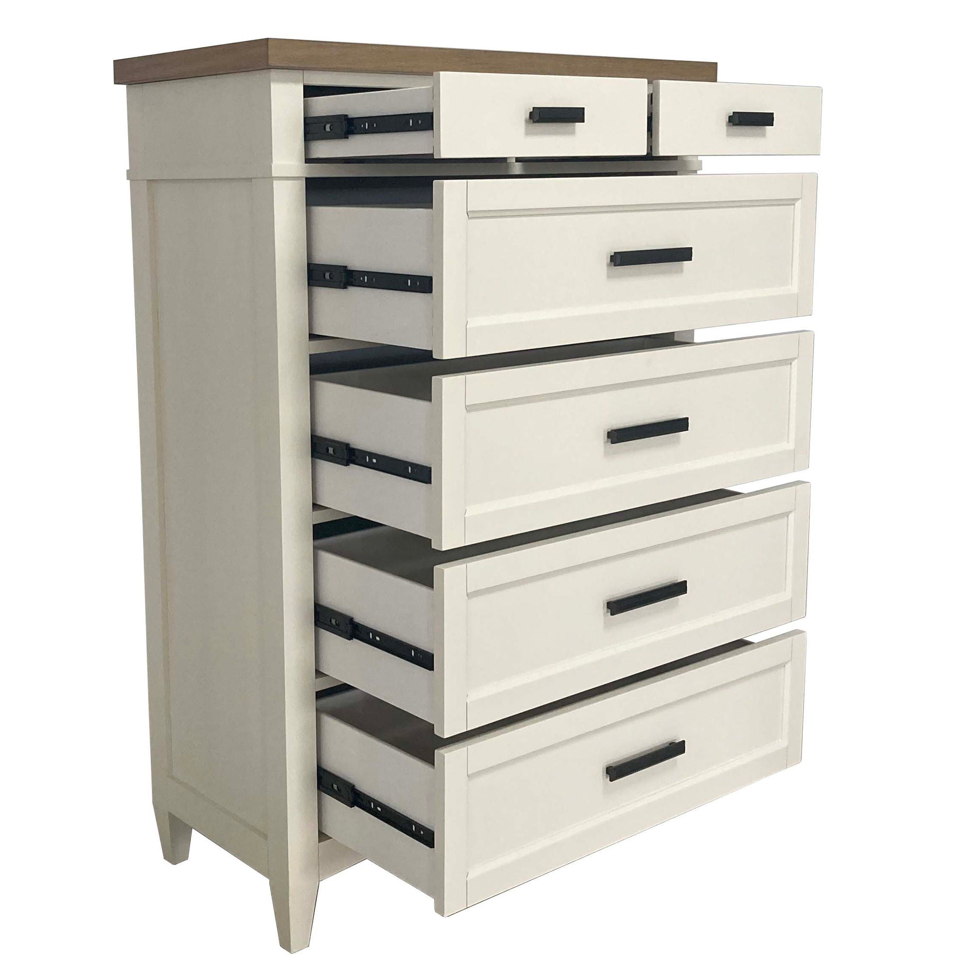 Americana Modern Bedroom - 6 Drawer Chest - Cotton - Urban Living Furniture (Los Angeles, CA)