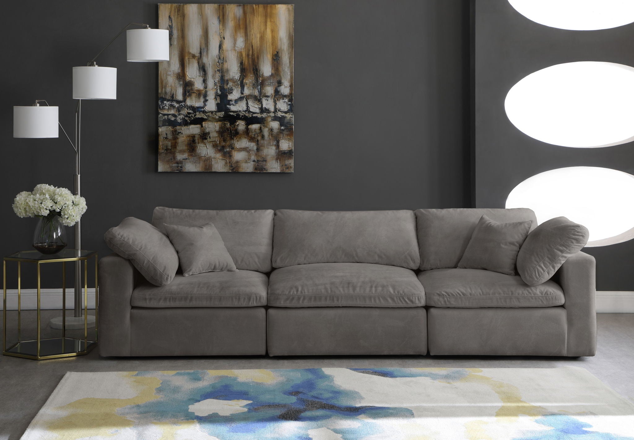 Cozy - Modular 3 Seat Sofa - Urban Living Furniture (Los Angeles, CA)