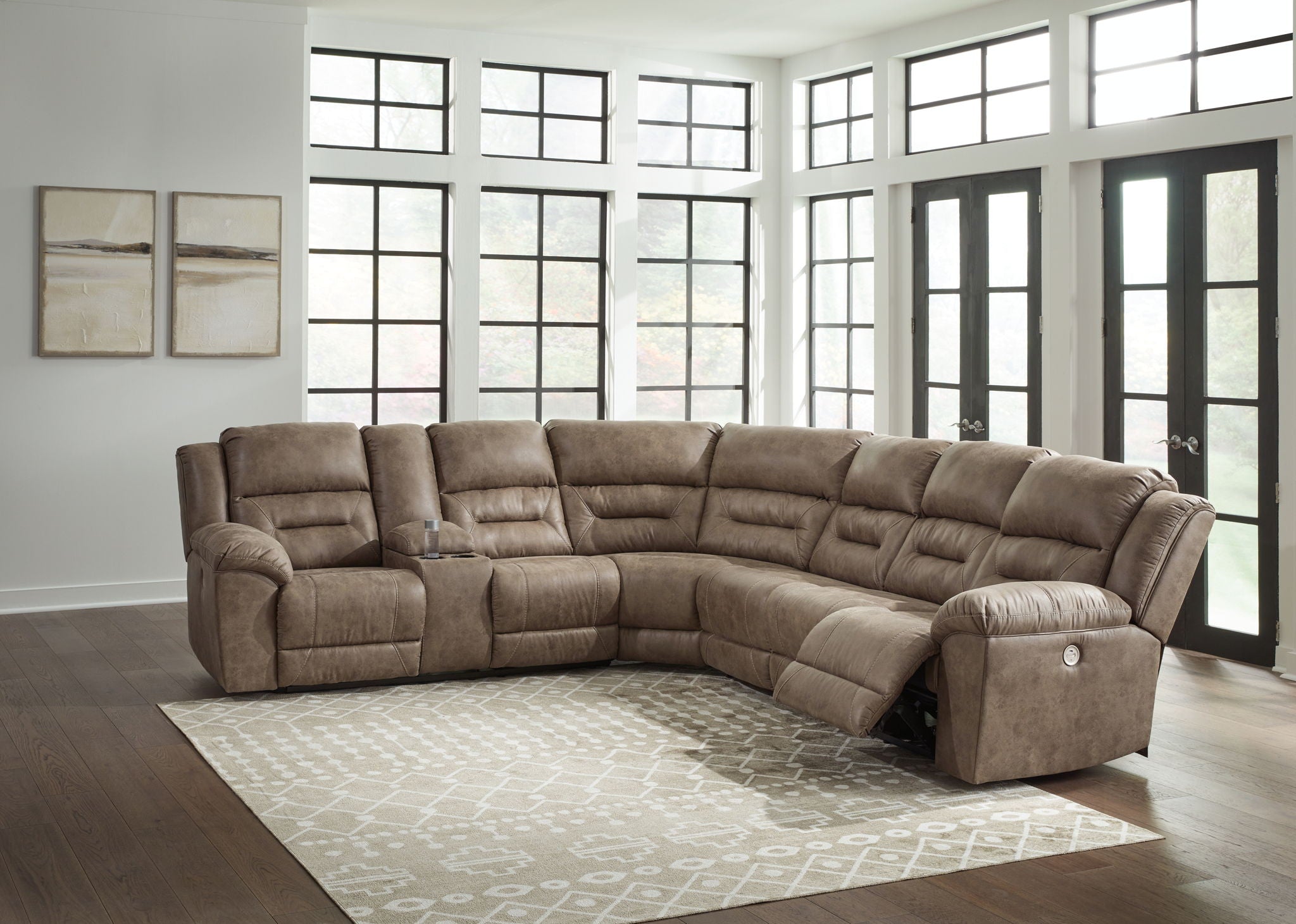 Ravenel - Power Reclining Sectional - Urban Living Furniture (Los Angeles, CA)