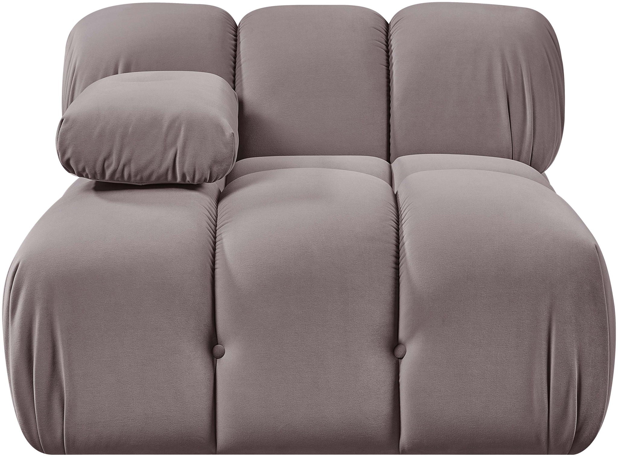 Orin - Velvet Performance Fabric Upholstered Modular Chair - Urban Living Furniture (Los Angeles, CA)