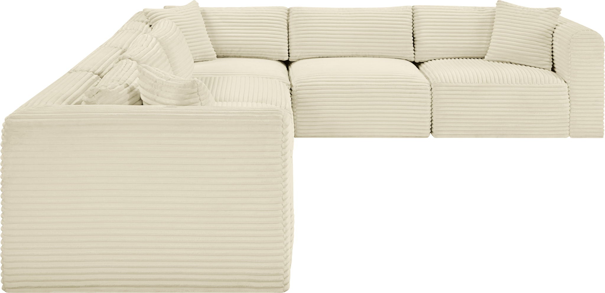 Shaggy - 6 Piece Modular Corner Sectional - Urban Living Furniture (Los Angeles, CA)
