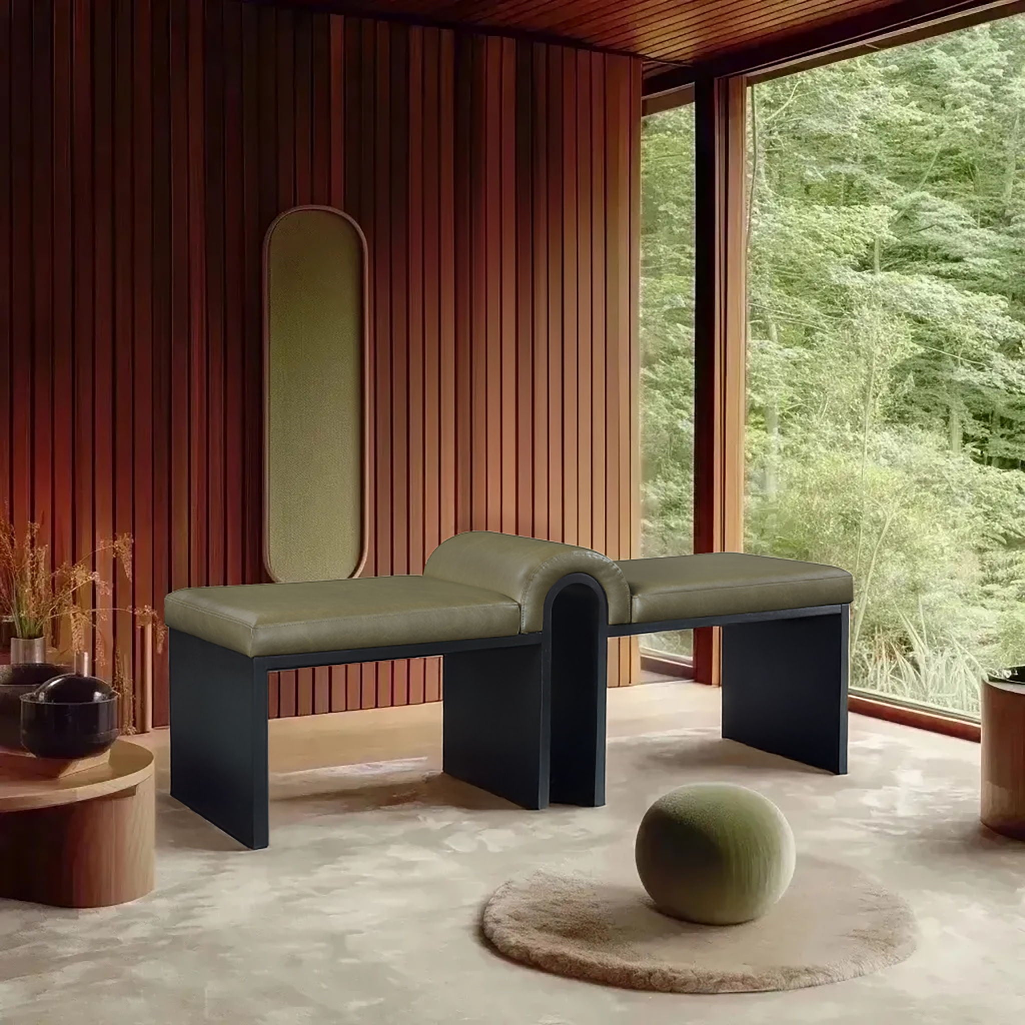 Delphine - Upholstered Bench