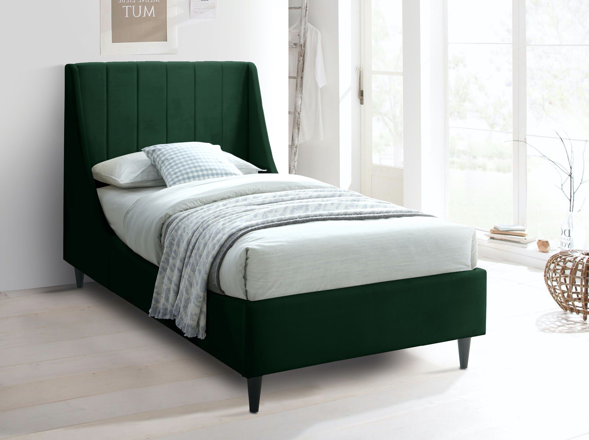 Eva - Velvet Bed - Urban Living Furniture (Los Angeles, CA)