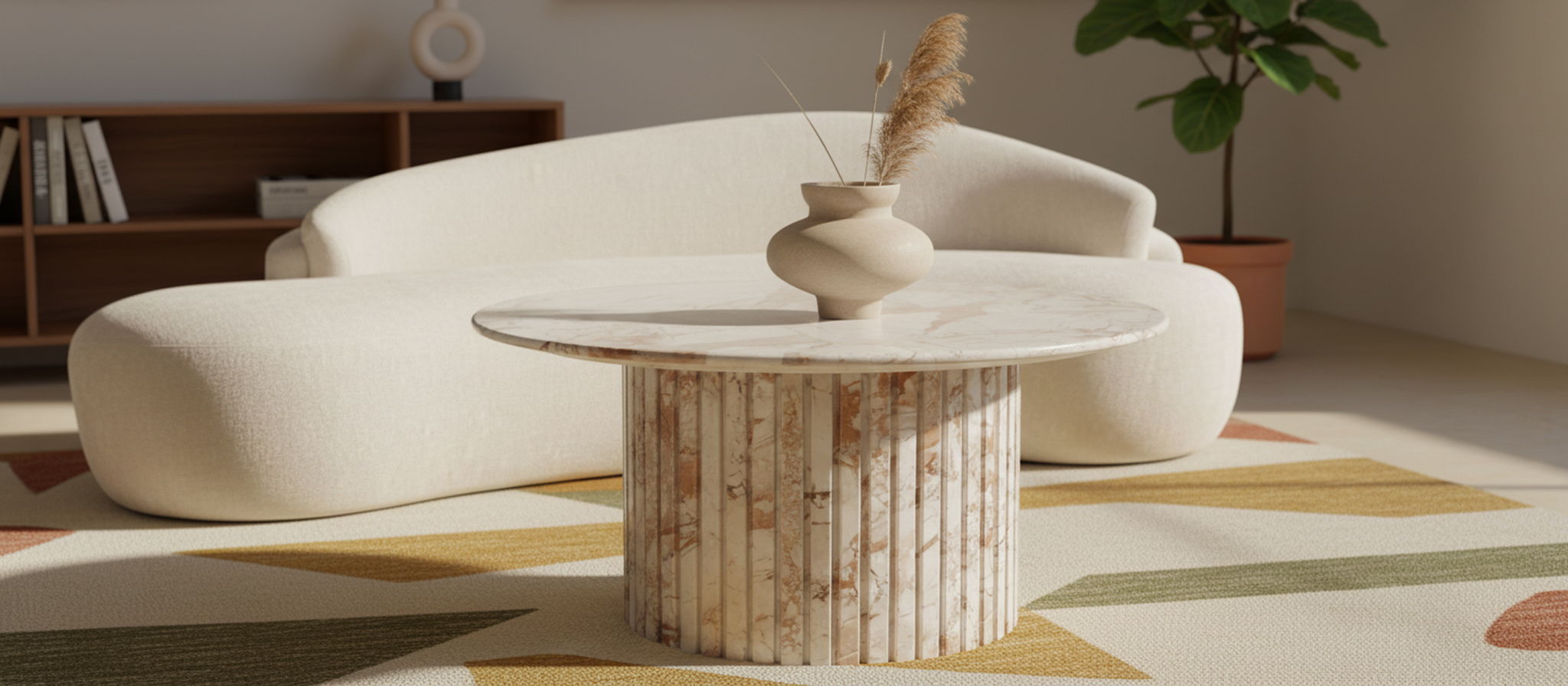 Genoa - Marble Table - Urban Living Furniture (Los Angeles, CA)