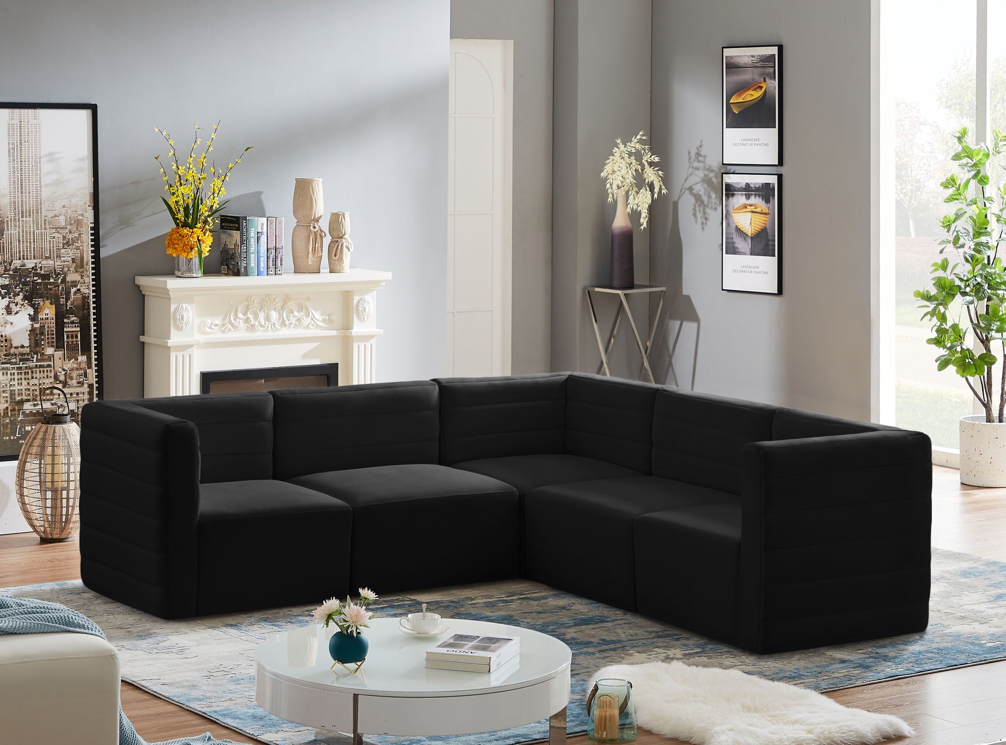 Quincy - 5 Piece Modular Sectional - Urban Living Furniture (Los Angeles, CA)