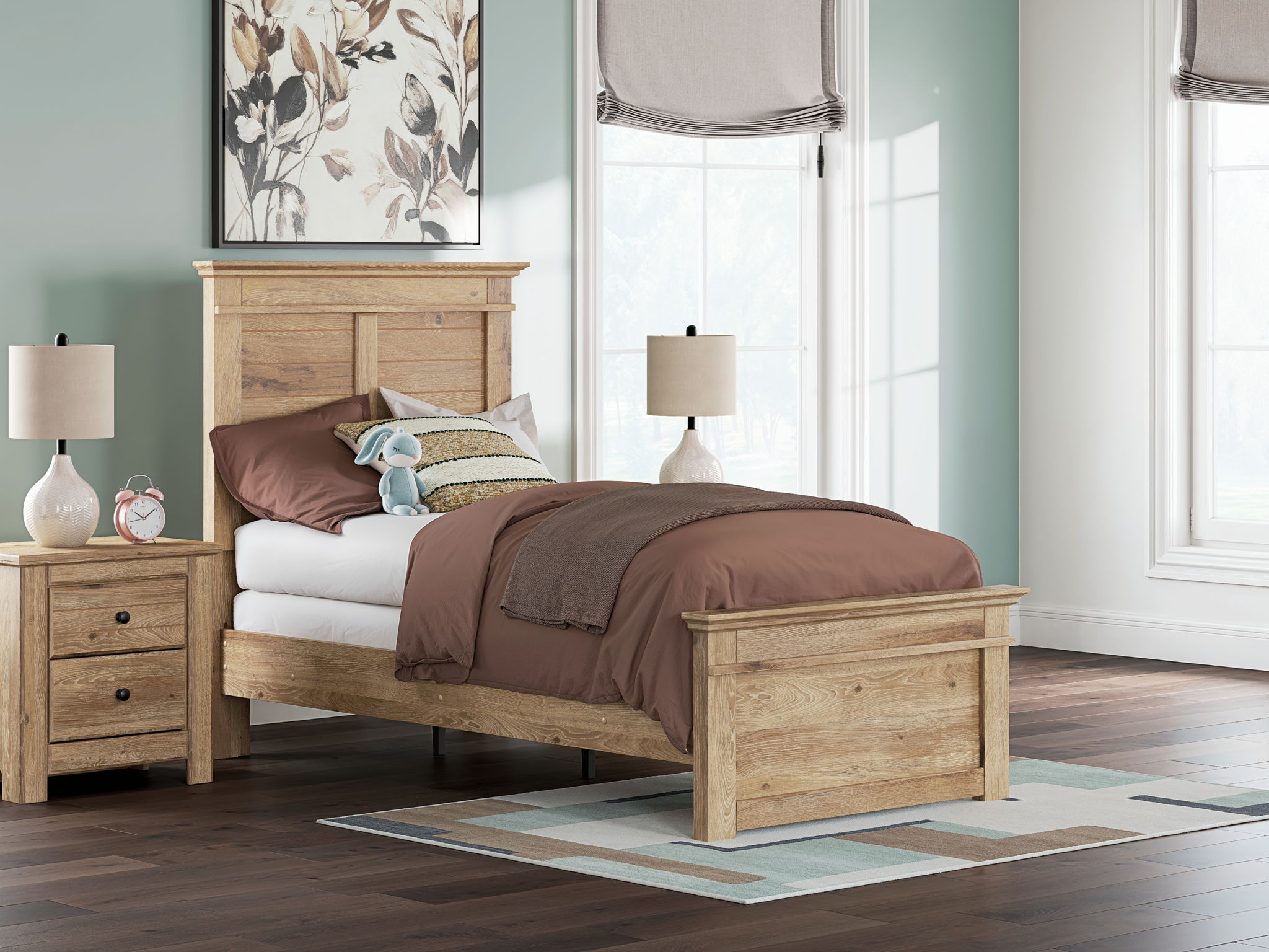 Makidern - Panel Bed - Urban Living Furniture (Los Angeles, CA)