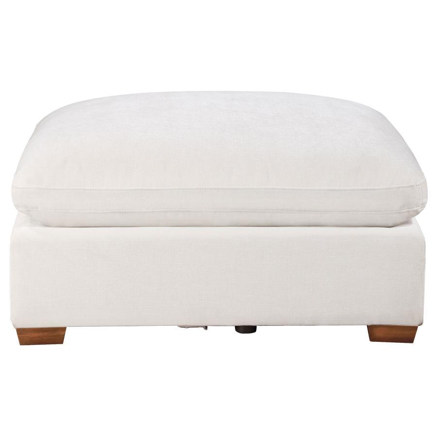 Lakeview - Rectangular Upholstered Ottoman - Ivory - Urban Living Furniture (Los Angeles, CA)