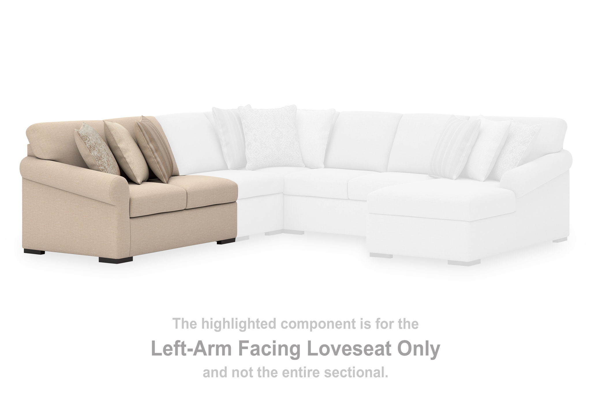 LadyMae - LAF Loveseat - Twill - Urban Living Furniture (Los Angeles, CA)