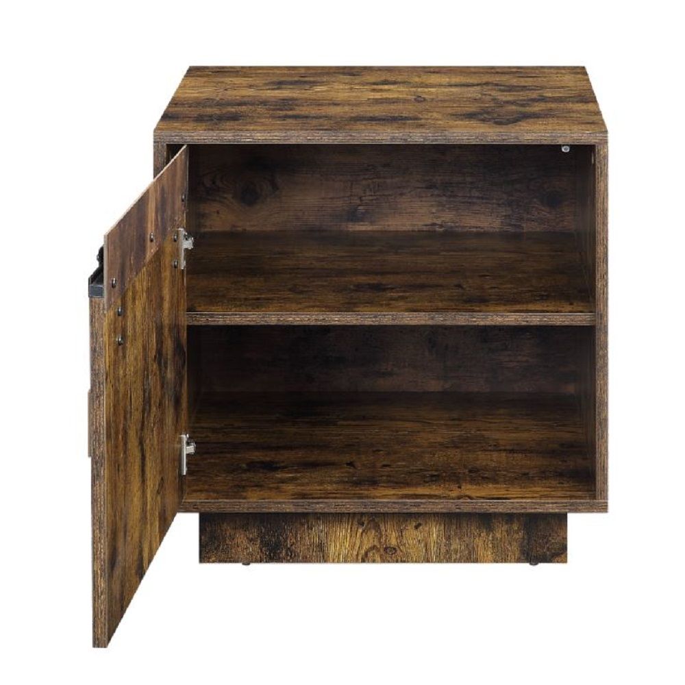 Bellarosa - End Table (Same As 88042) - Rustic Oak - Urban Living Furniture (Los Angeles, CA)