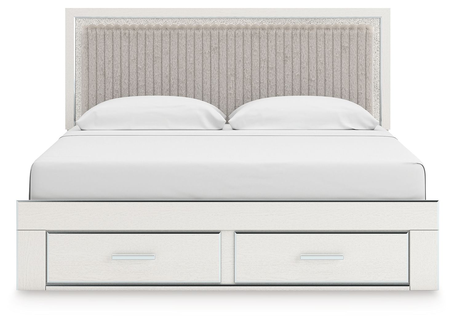 Zuraleus - Upholstered Panel Platform Storage Bed - Urban Living Furniture (Los Angeles, CA)