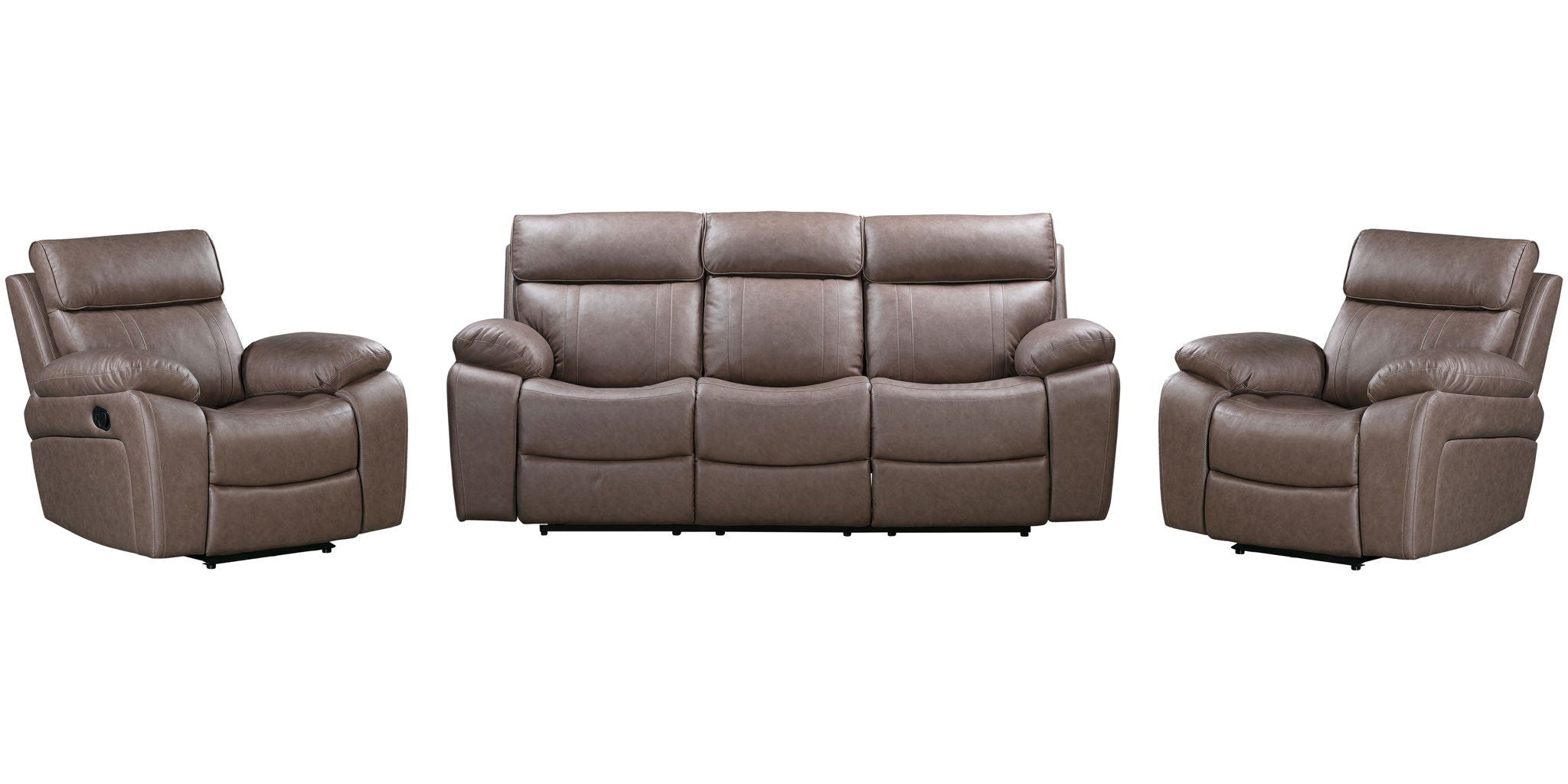Theon - Manual Glider Reclining Sofa Set - Urban Living Furniture (Los Angeles, CA)